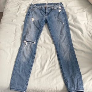 Light blue denim jeans by for 7 all man kind